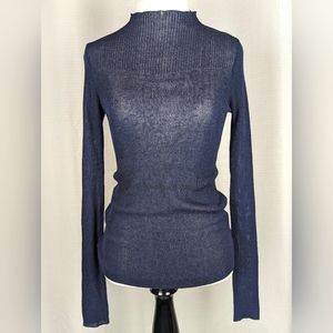 Slim Fit Lightweight Sweater (Navy)